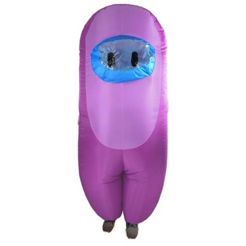 Purple Sus Crewmate Killer Costume for Kids Standard