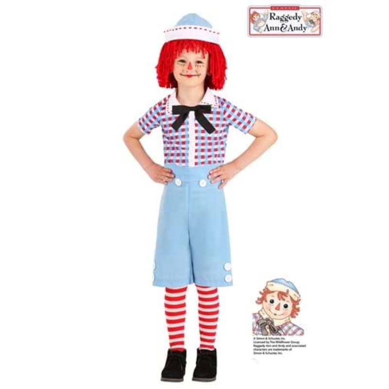 Raggedy Andy Toddler's Costume 2T
