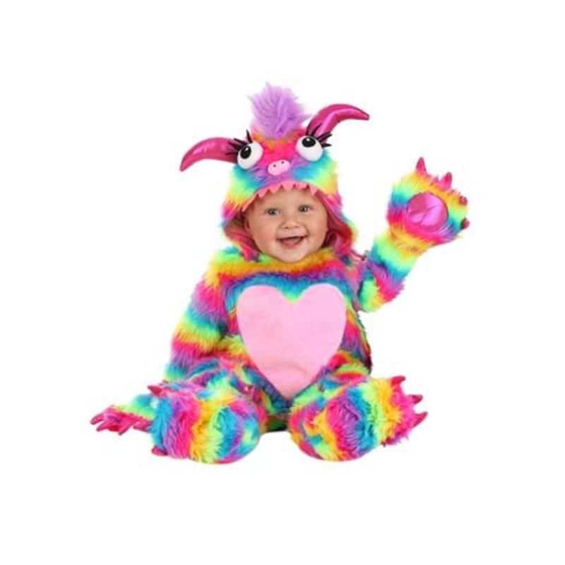 Rainbow Monster Infant Costume 0/3 Months