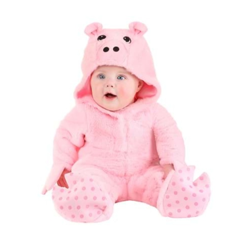 Snuggly Pig Costume for Infants 6/9 Months