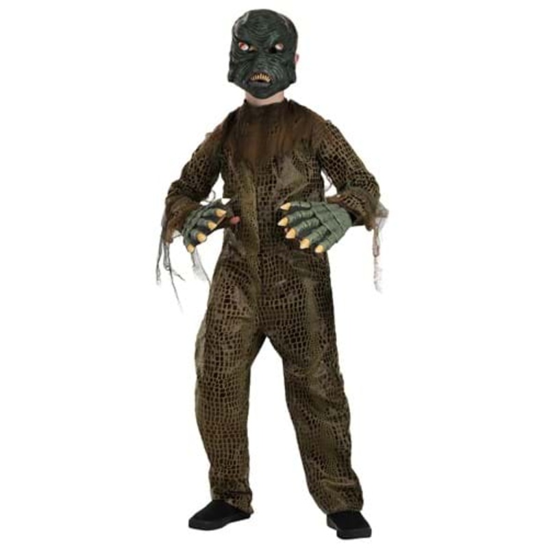 Swamp Monster Costume for Kids Medium
