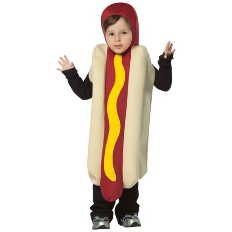 Toddler Hotdog Costume 4T