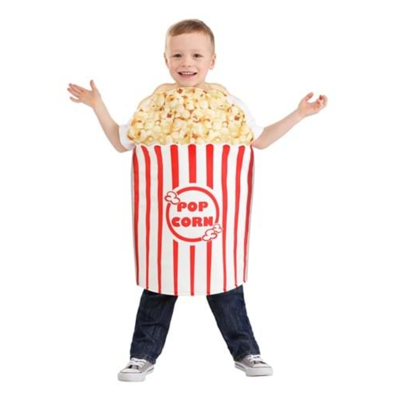 Toddler Popcorn Bucket Costume 4T