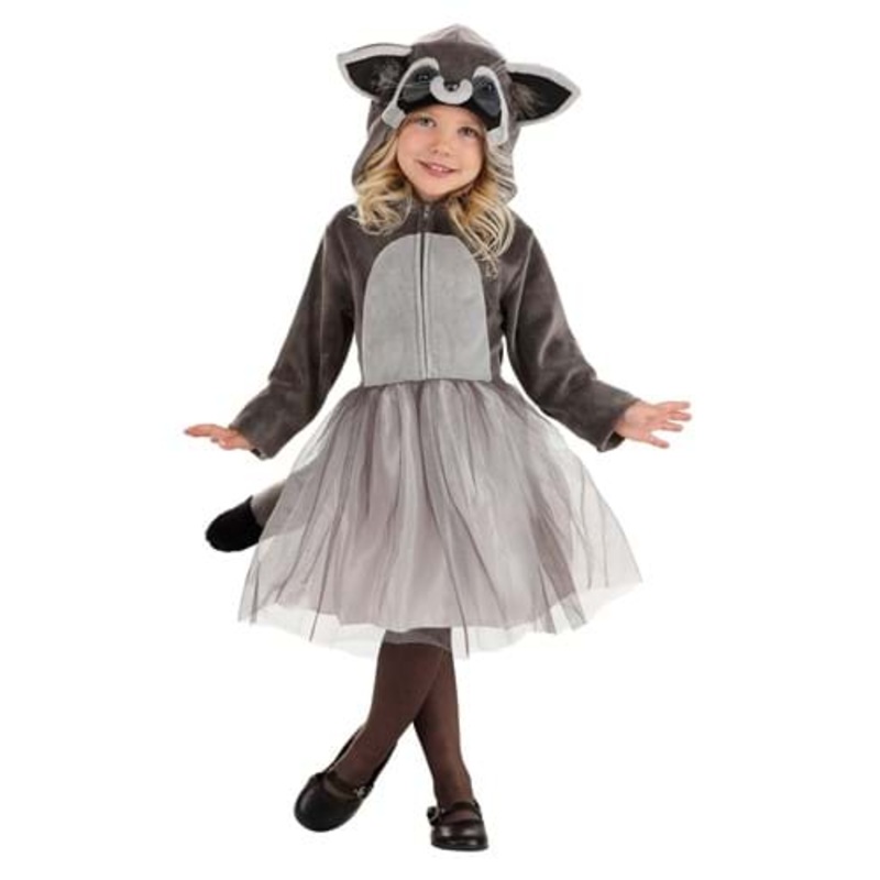 Tutu Raccoon Costume for Toddlers 2T