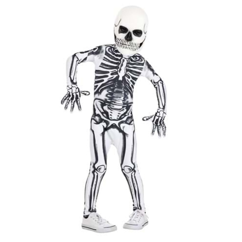 White Skeleton Toddler Costume 2T