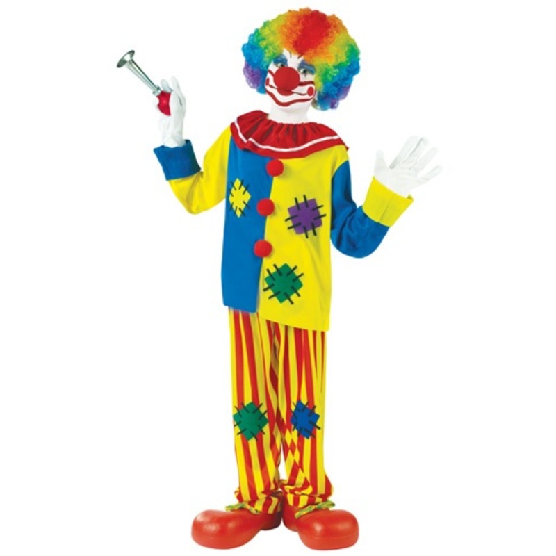 Big Top Clown Kids Costume Small (4-6)