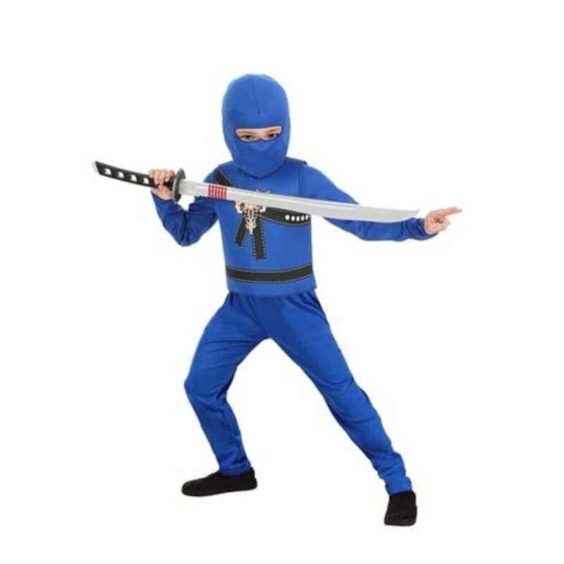 Blue Ninja Master Costume for Toddlers 2T