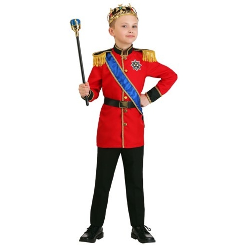 Boy's European King Costume Small