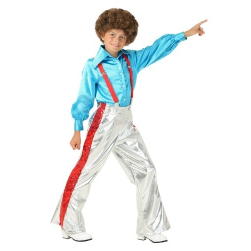 Boy's Funky Disco Costume X-Small
