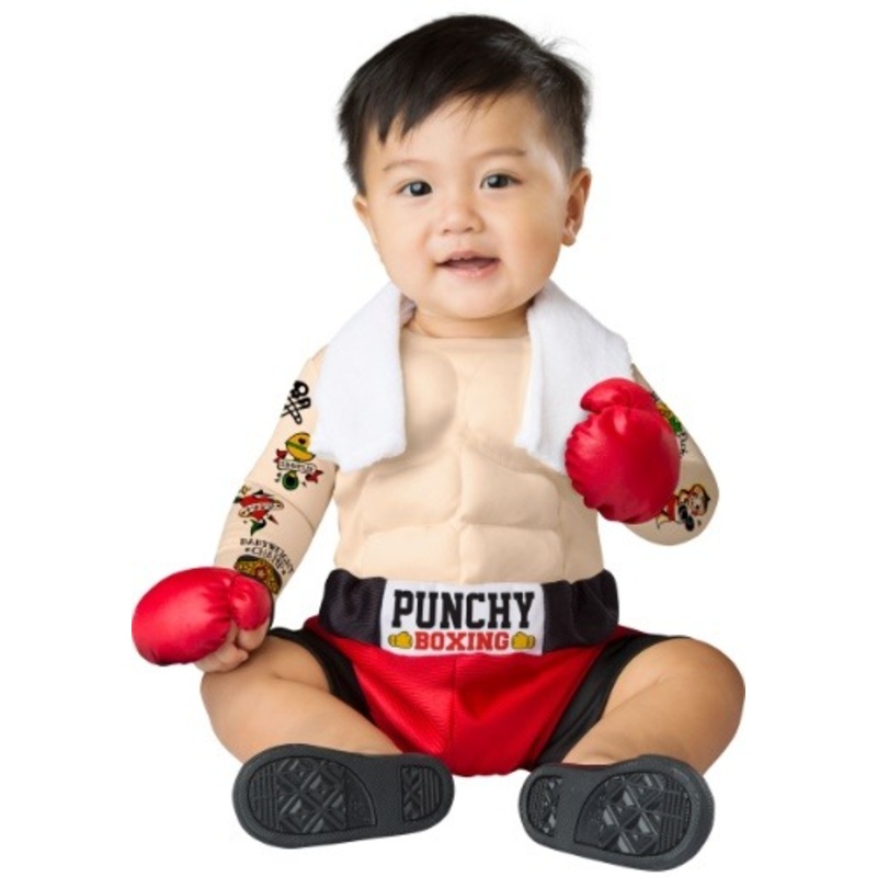 Boy's Infant Punchy Boxer Costume 6/12 Months