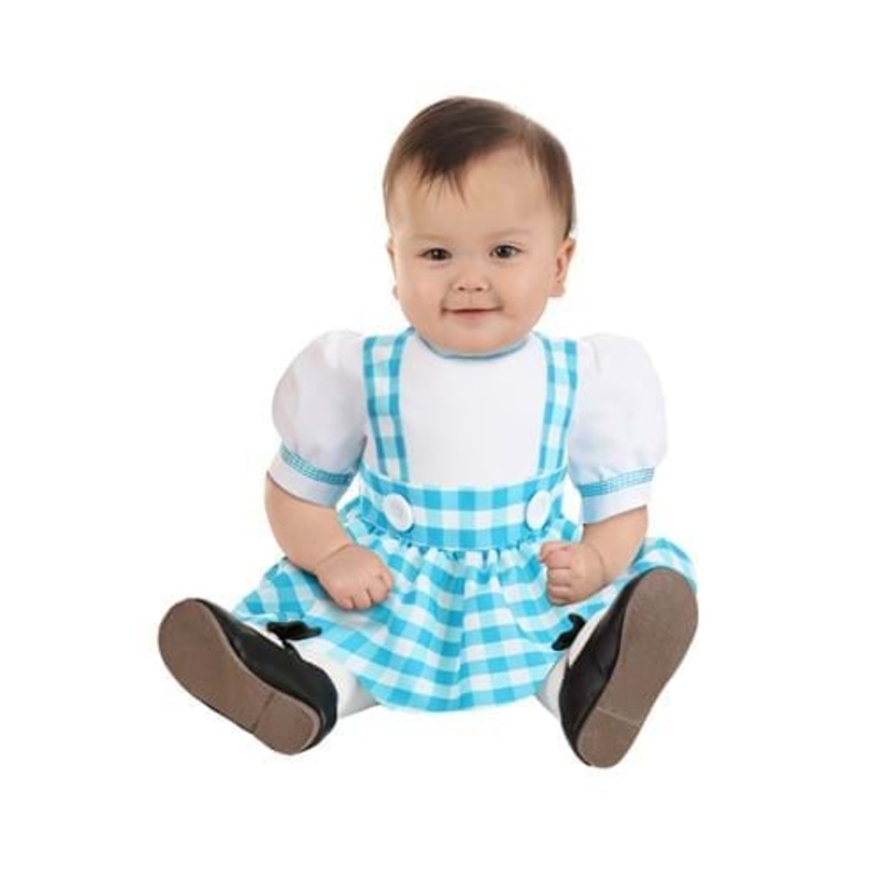 Gingham Kansas Girl Costume for Infants  0/3 Months