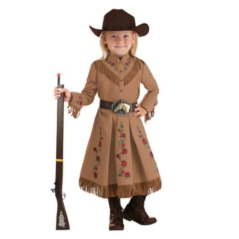 Girl's Annie Oakley Cowgirl Toddler Costume 2T