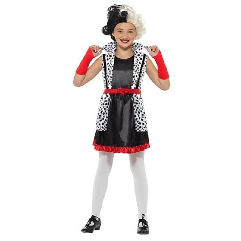 Girl's Evil Madame Costume Large