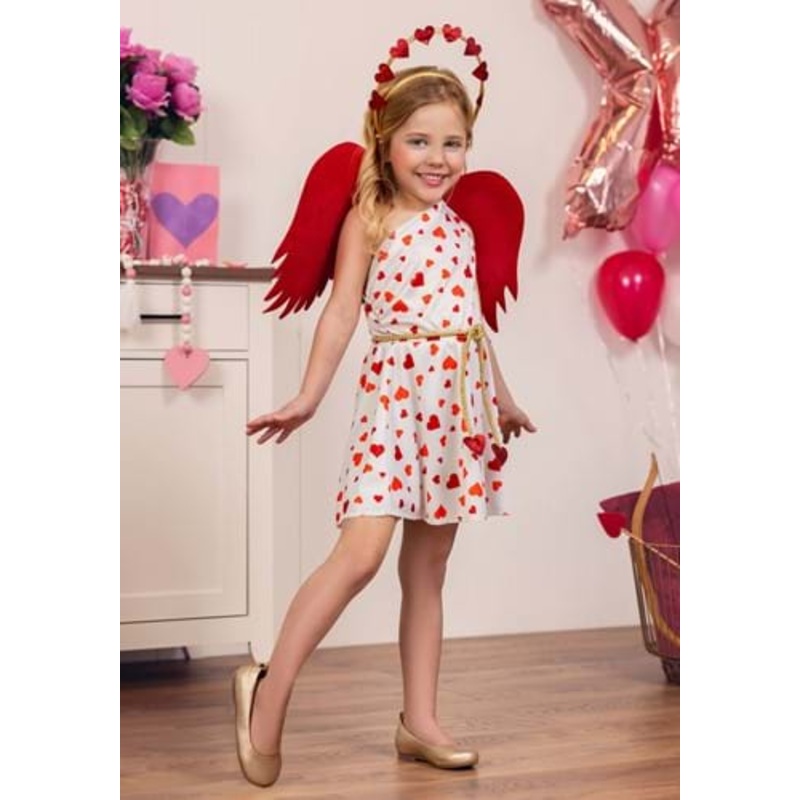 Girl's Toddler Cutie Cupid Costume Dress 2T