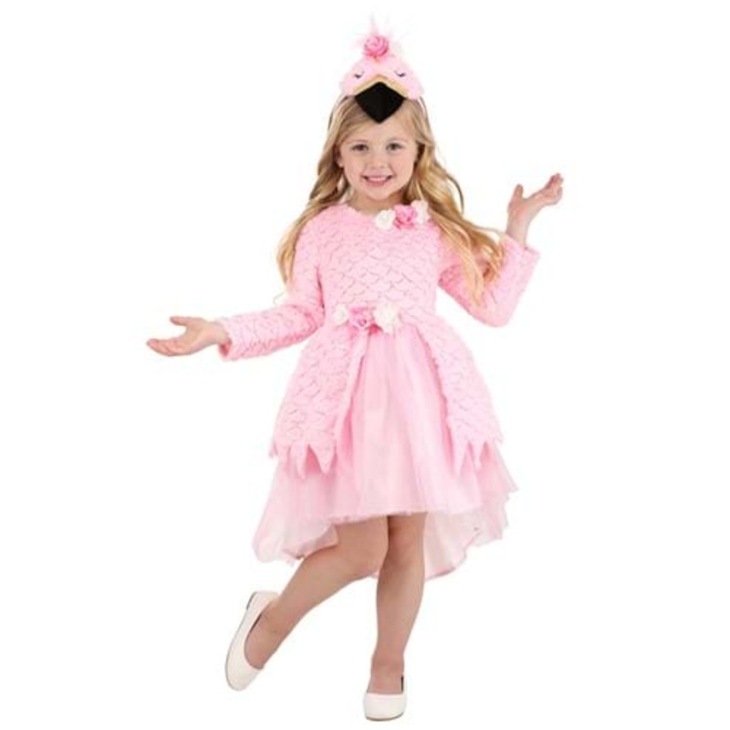 Girl's Tutu Flamingo Toddler Costume 2T