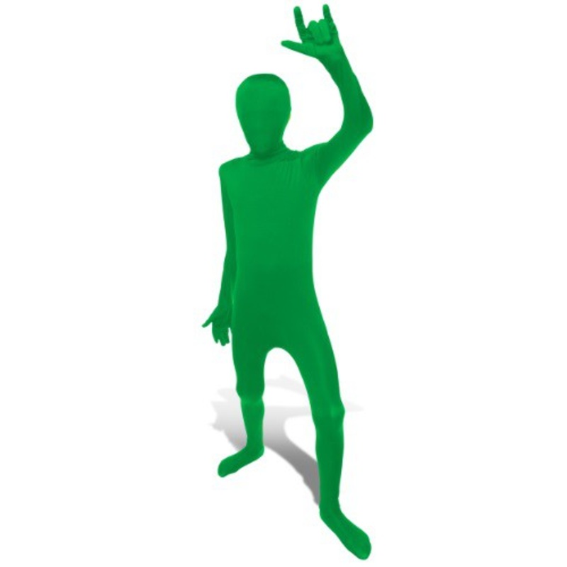 Green Morphsuit Kid's Costume Medium