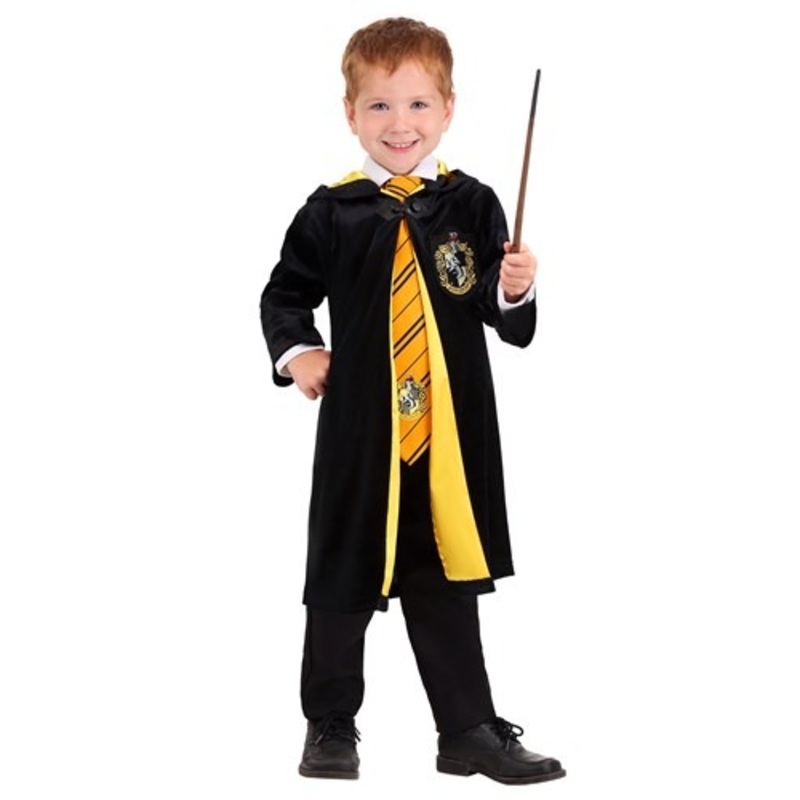Harry Potter Deluxe Hufflepuff Robe Toddler Costume 4T