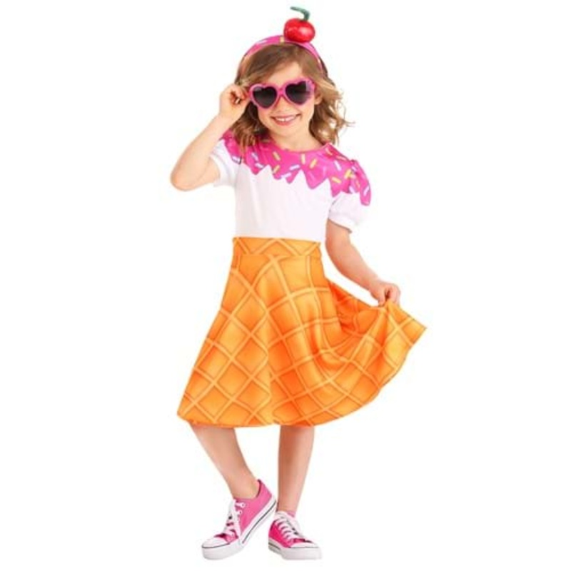 Ice Cream Cone Toddler Costume 2T
