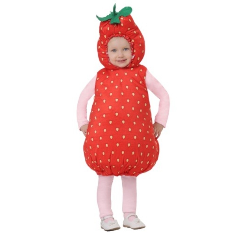 Infant/Toddler Strawberry Bubble Costume 12/18 Months