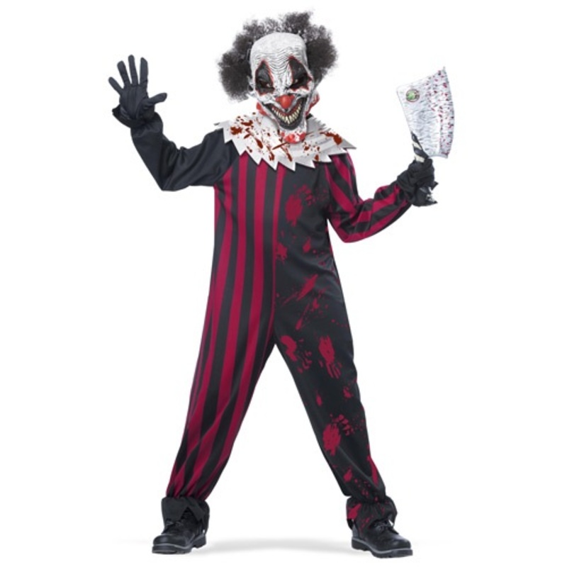 Killer Clown Boy's Costume Medium (8-10)
