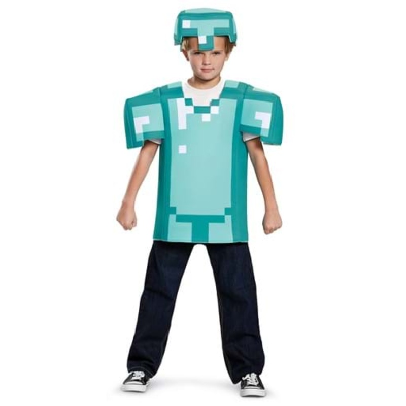 Minecraft Classic Armor Kid's Costume Size 10/12