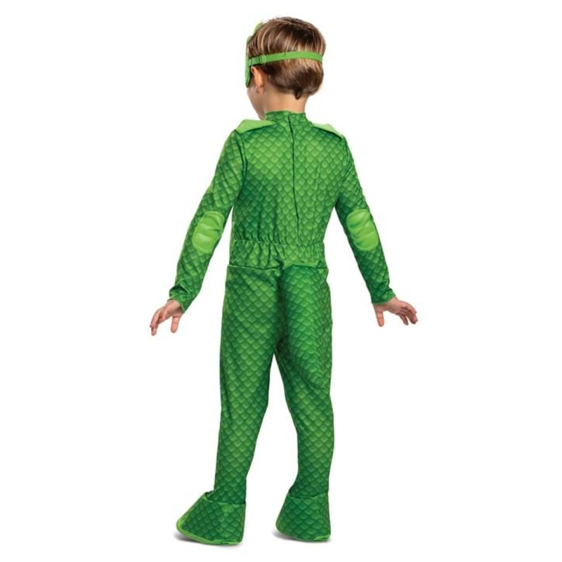 PJ Masks Kid's Gekko Deluxe Light Up Costume 2T