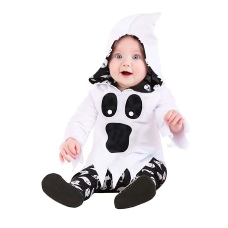 Spirited Ghost Costume for Infants  0/3 Months