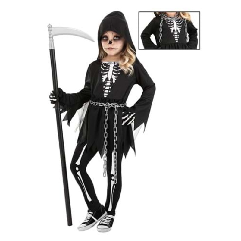Toddler Death Costume Dress for Girls 2T/4T