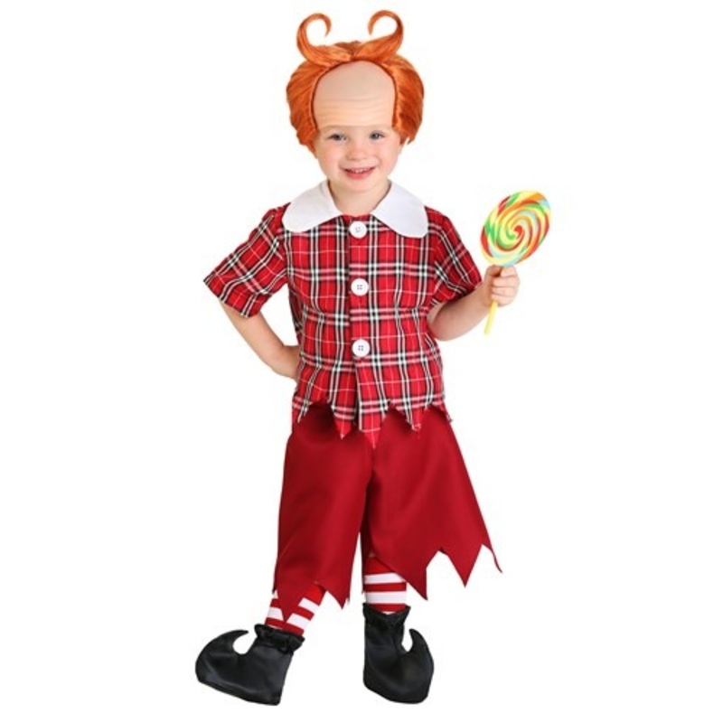 Toddler Red Munchkin Costume 2T