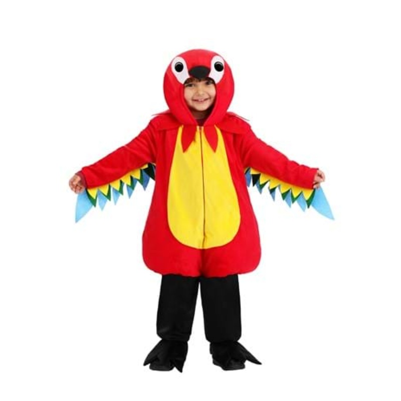 Toddler Squawking Parrot Costume 2T