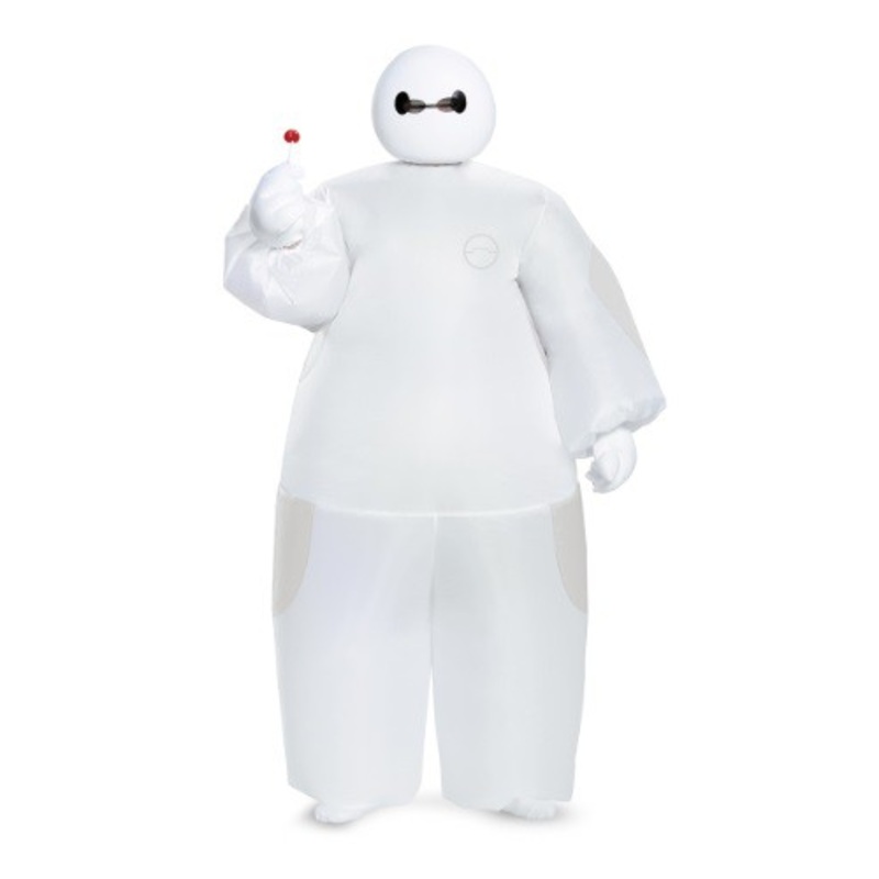 White Big Hero 6 Baymax Inflatable Costume for Kids Standard