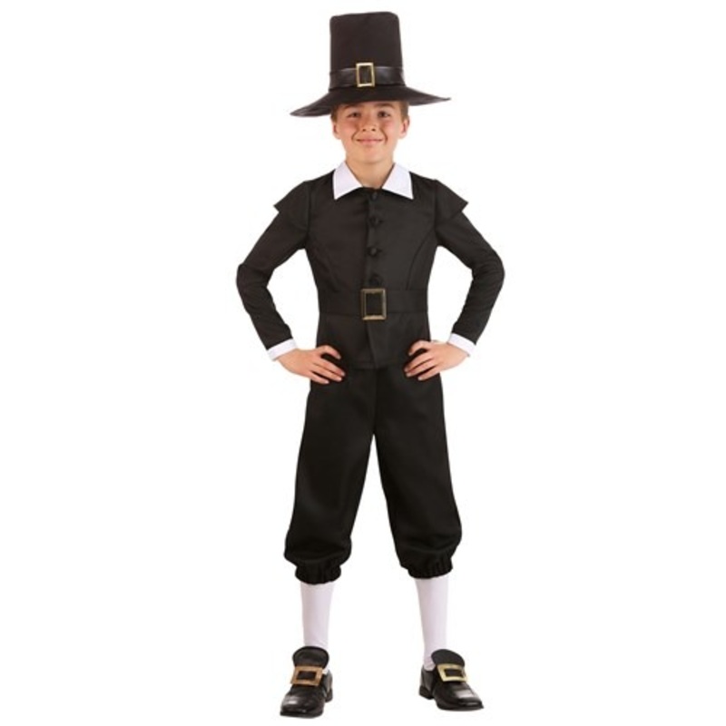 Boy's First Pilgrim Costume Small