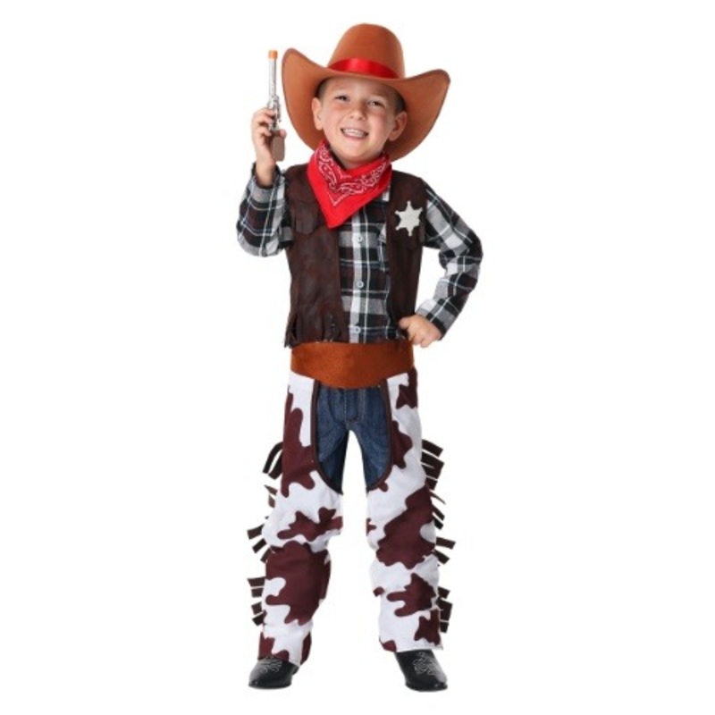Boy's Wild West Sheriff Toddler Costume 12/18 Months