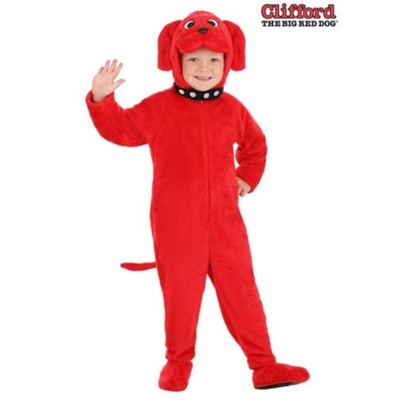 Clifford the Big Red Dog Toddler Costume 2T