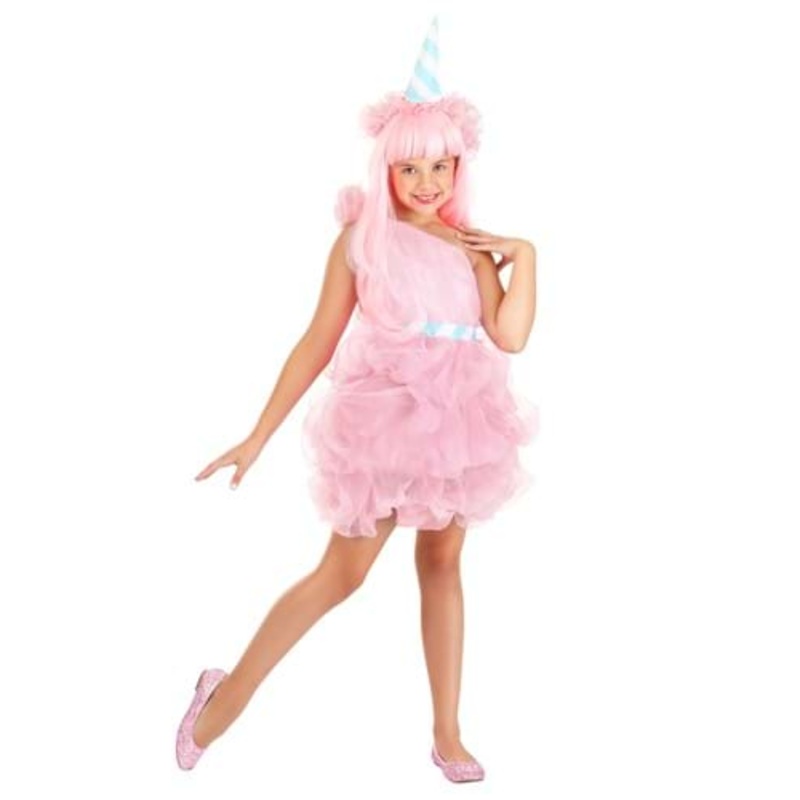 Cotton Candy Costume for Girls Medium