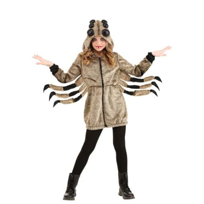 Cozy Tarantula Costume for Girls Small