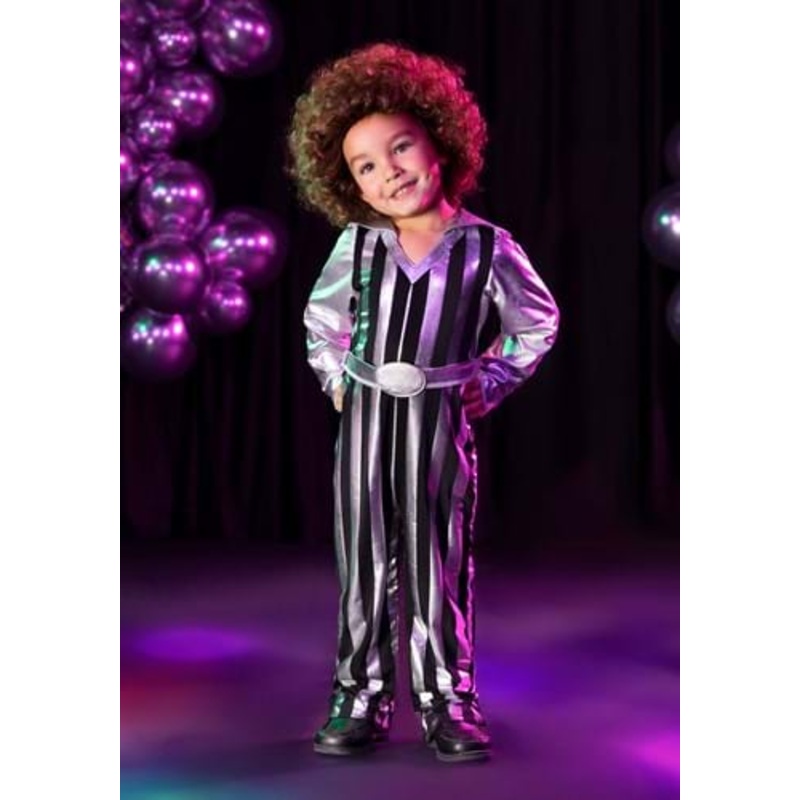 Dazzling Disco Dude Costume for Kid's Small