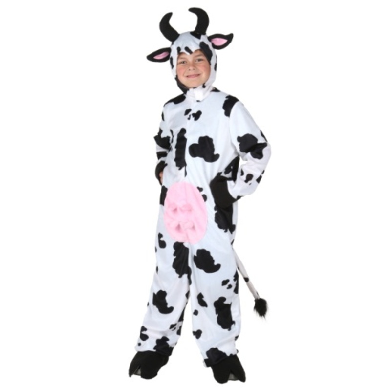 Deluxe Kids Cow Costume Small