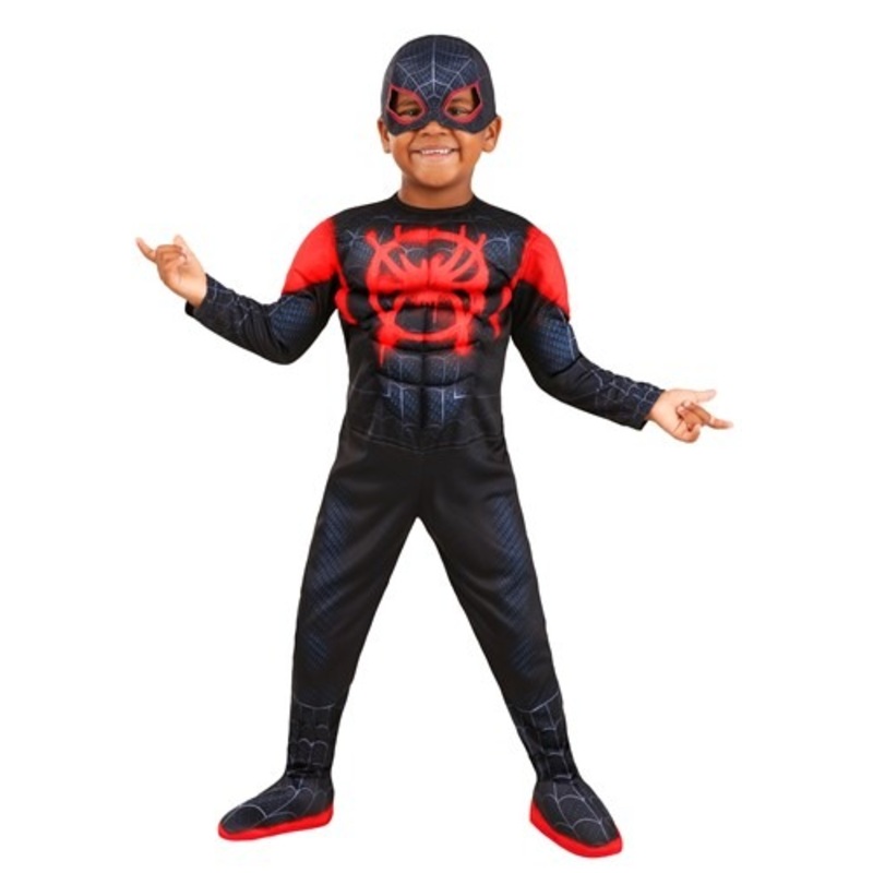 Deluxe Spider-Man Miles Morales Toddler Costume 4T