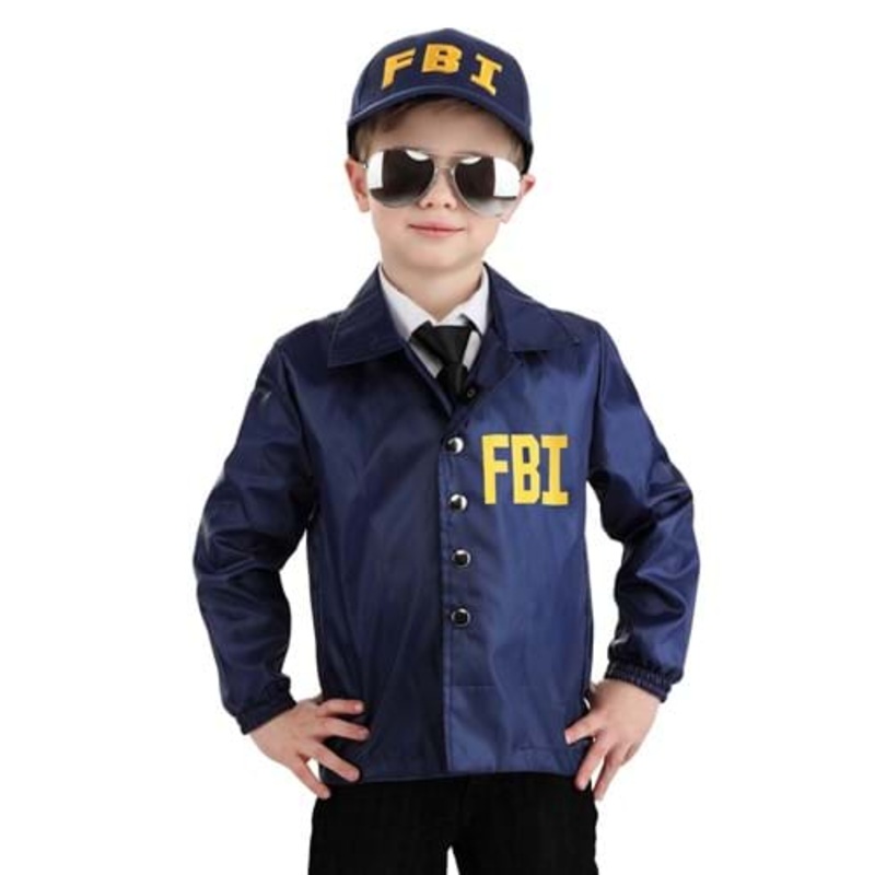 FBI Costume for Toddlers 2T