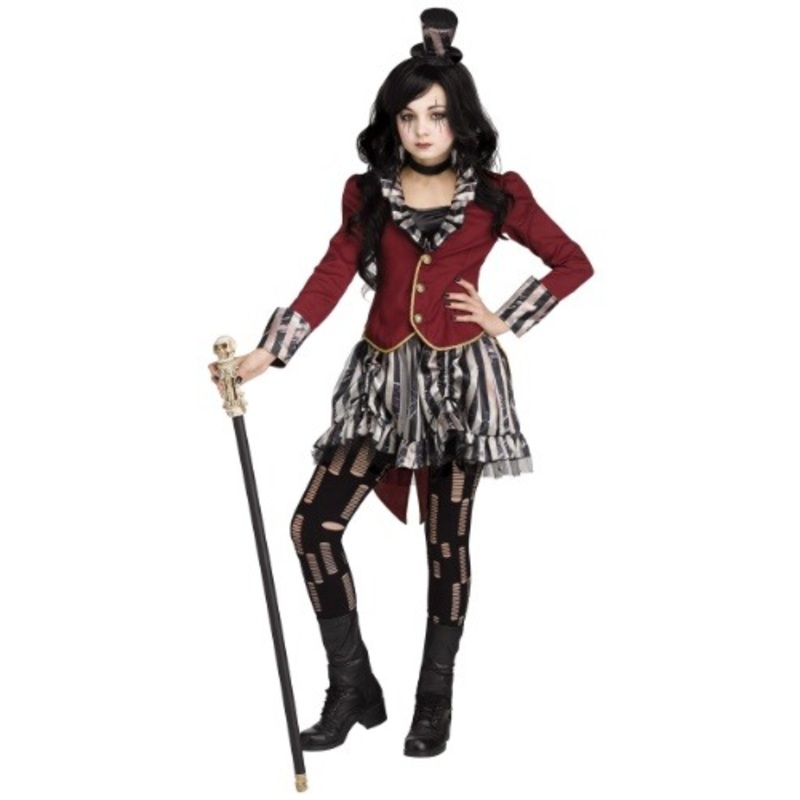 Girls Freak Show Ringmistress Costume Small