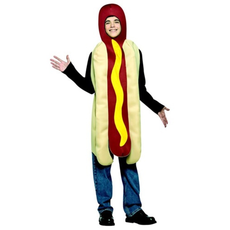 Hot Dog Teen Costume  Standard