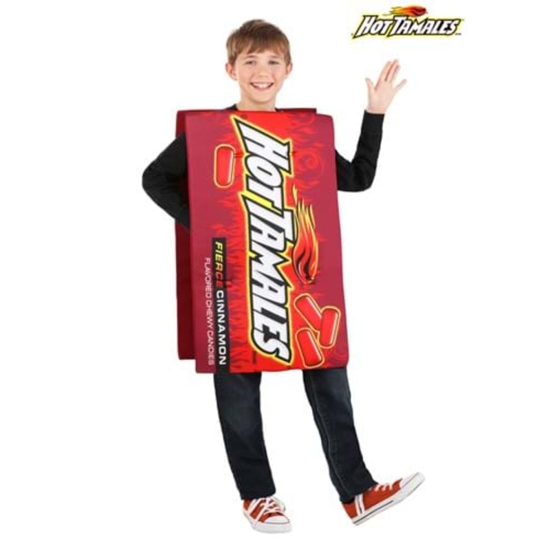 Hot Tamale Candy Costume for Kids Large