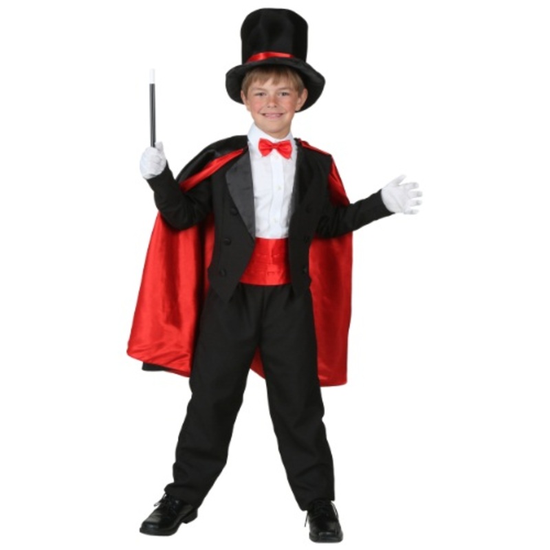 Kids Magician Costume Small