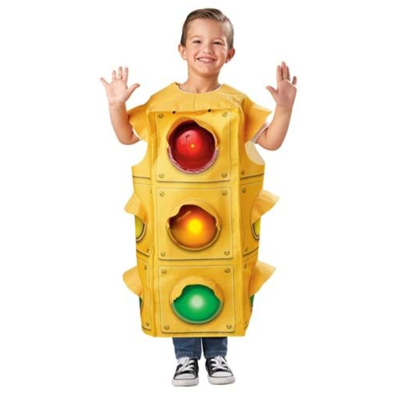 Light and Sound Traffic Light Costume for Toddlers 3T/4T