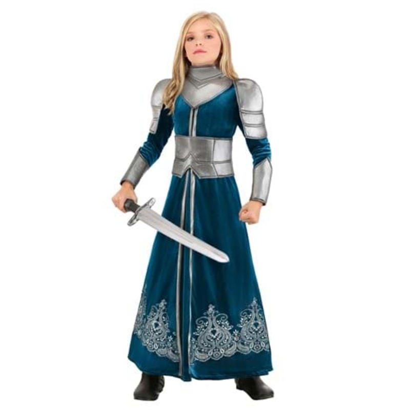 Medieval Warrior Costume for Girls X-Small