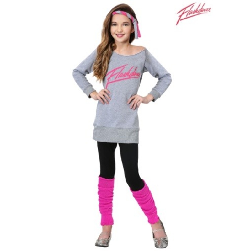 Officially Licensed Kid's Flashdance Costume Small