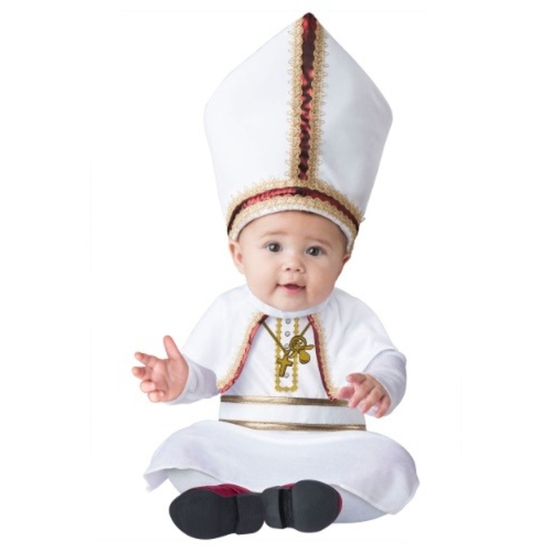 Pint Sized Pope Baby Costume Small