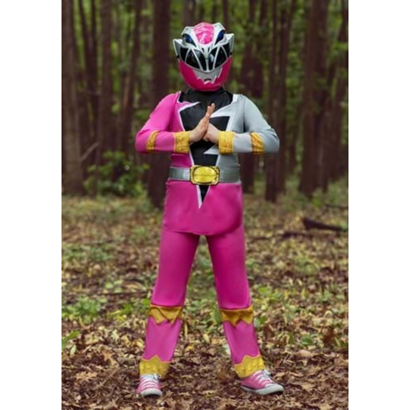 Power Rangers Dino Fury Pink Ranger Costume for Kids Size 4/6