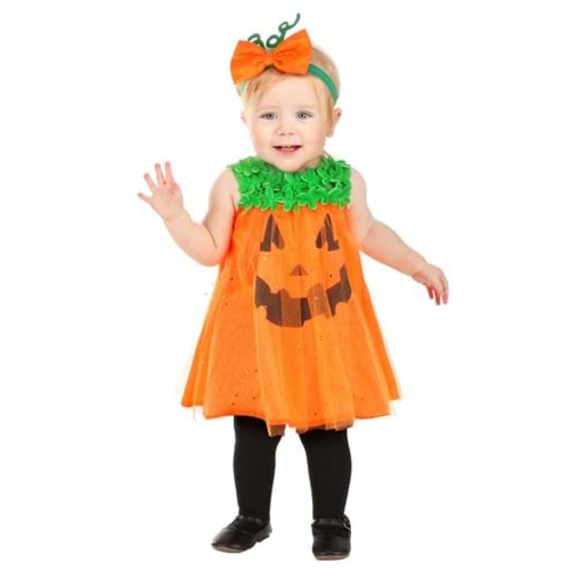 Shimmering Pumpkin Costume for Infants 0/3 Months